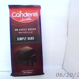 Canderel Dark S/F Chocolate Bar 100g N..AC 31/8/2024