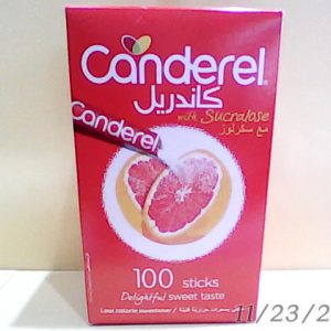 Canderel  Low Calorie Sweetener With Sucralose 100 Sticks