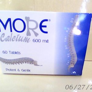 More Calcium 600mg 60Tab