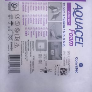 Aquacel Foam Adhesive Dressing 12.5*12.5 cm 1Pc