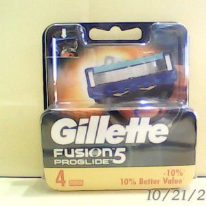 Gillette Fusion 5 Proglide Head Refiller 4 Pcs
