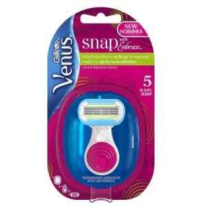Gillette Venus Snap With Embrace Refillable Women Razor - Pink N..A 20/12/2023