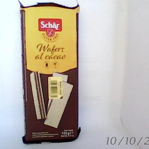 Schar G/F Cocoa Wafers 125g N..A 12/1/2023