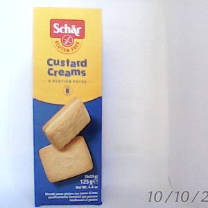 Schar Custard Creams G/F Biscuits 125g