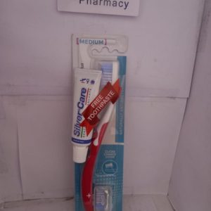 Offer Silver Care Antibacterial 2 Heads MediumT/B+T/P 20ml Free^^1