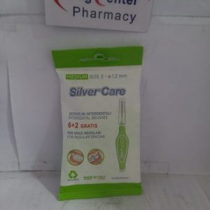 Silver Care Interdental T/B (M) 1.2mm 8 Pcs