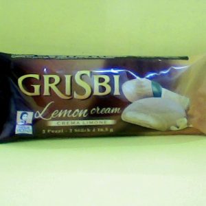 Grisbi Lemon Cream Chocolate 2 Pack 33g