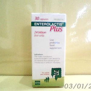 Enterolactis Plus Probiotics 30 Cap