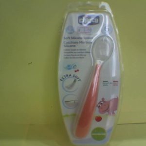 Chicco Silicone Soft Spoon 6m+ 6828.71 -Red N..AC 9/10/2025