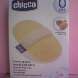 Chicco Baby Sponge Bath Glove 0m+ -07866.00