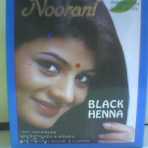Noorani Henna Hair Color Shade -Black 6 Sachاسود