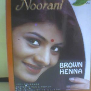 Noorani Henna Hair Color Shade -Brown 6 Sachبني
