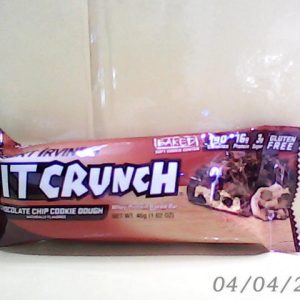 Fit Crunch Chocolate Chip Cookie Dough G/F Whey Protein Bar 46g