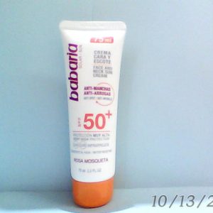 Babaria (Rosa) Anti Wrinkle Sunblock SPF 50+ Cream 75 ml