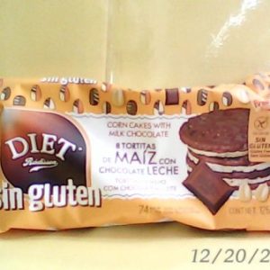 Diet Radisson G/F Corn Cakes With Milk Chocolate 125 g N..A 27/9/2021