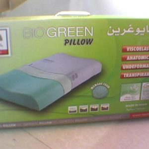 Mora Memory Bio Green Pillow 43*70 -Blanco/White -44.70.60