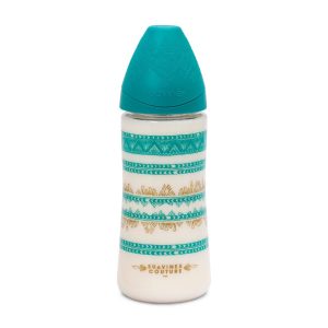 Suavinex Silicone Premium F/Bottle 360ml 4m+ 45452 - Green