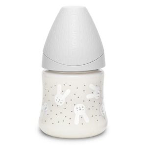Suavinex Silicone Premium F/Bottle 150ml 0m+ 69021 - White Rabbit