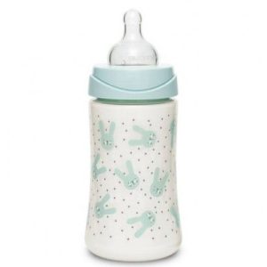 Suavinex Silicone Premium 3 Positions Whiskers F/Bottle 270ml 0m+ 69137 - Green Rabbit