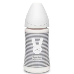 Suavinex Silicone Premium 3 Positions Whiskers F/Bottle 270ml 0m+ 69175 - Striped White Rabbit