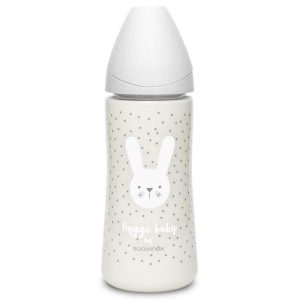 Suavinex Silicone Premium F/Bottle 360ml 4m+ 69267 - White Rabbit