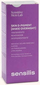 Sensilis Skin D Pigment AHA10 Overnight Cream 30ml