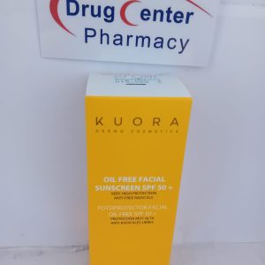 Kuora Oil Free Sunblock Spf 50+ Cream 50ml