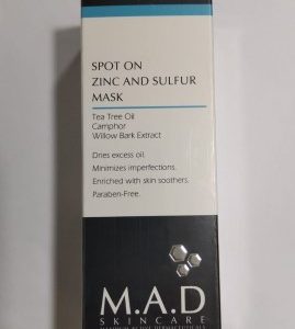 M.A.D Spot On Zinc And Sulfur Mask 60g