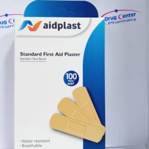 Aidplast Standard First Aid Plaster Strips 100 Pcs 12@25
