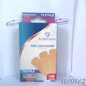 Life Care Textile Plaster Strips 100 Pcs Del
