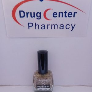 Golden Rose Keratin Glitter Nail Polish 10.5ml -Silver 402