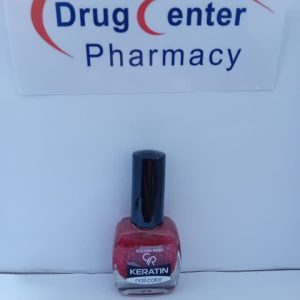 Golden Rose Keratin Glitter Nail Polish 10.5ml -Red 415