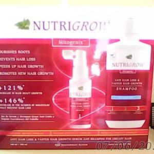 Nutrigrow (Greasy Hair) Serum + Shampoo Set