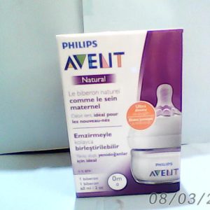 Avent Natural F/Bottle 0m+ 60ml Del