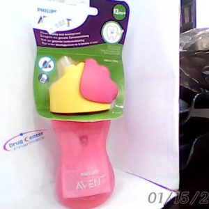 Avent Bendy Straw Cup 12m+ 300ml -Girl