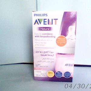 Avent Natural F/Bottle 125 ml 0m+ SCF031/17 -Pink N..A 15/4/2024