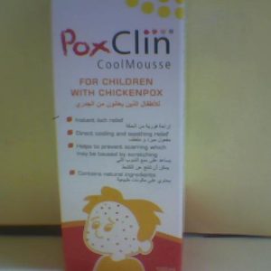 PoxClin Anti Itching Body Mousse 100ml