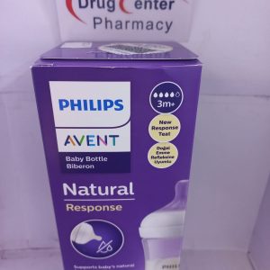 Avent Natural F/Bottle 3m+ 330ml -Clear