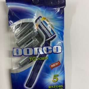 Dorco Dispo. Men Razors 5 Pcs-TG702N
