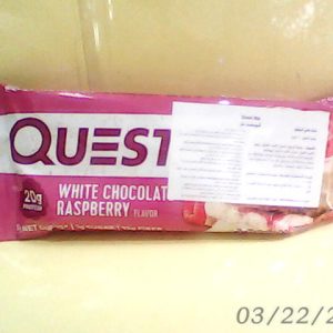 Quest White Chocolate & Raspberry Protein Bar 60g