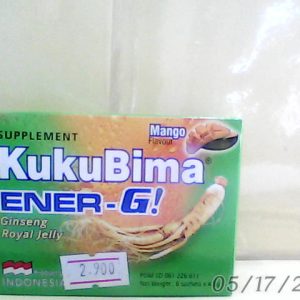 Kukubima Ginseng Royal Jelly Powder 6 Sach-Mango