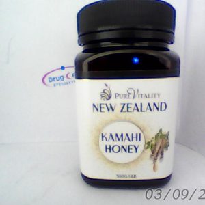 Pure Vitality New Zealand Kamahi Honey 500g--> Kh,MK,TL,Ar,Da,Tb,Sw,Yas