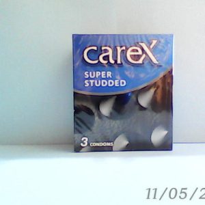 Carex Super Studded 3 Condoms $Temp.2